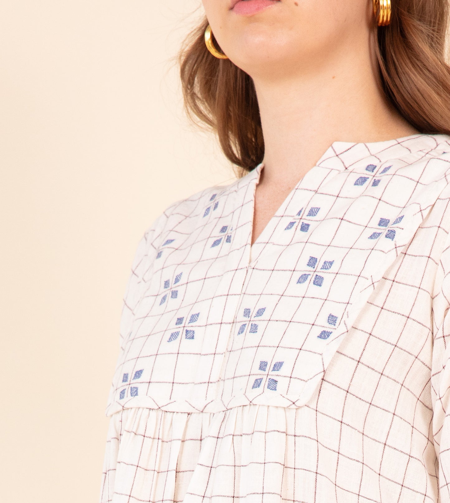 Sana Dress | Harkoi Studio - Embrace effortless elegance with the Sana Dress. Keywords: sustainable dress, eco-friendly fashion, Sana Dress, ethical women's clothing, modern elegant dress.