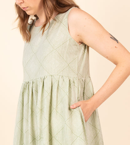 Suki Dress • Green Radiate