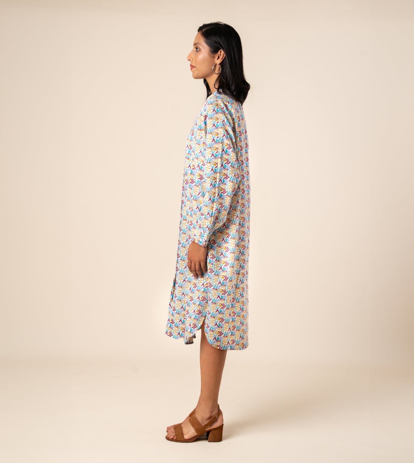 Mariko Dress Girard - Harkoi Studio - An essential for those who seek versatility, the Mariko Dress, a sustainable  crafted with precision and care. Keywords: mariko, dress, girard, sustainable girard, eco-friendly fashion.