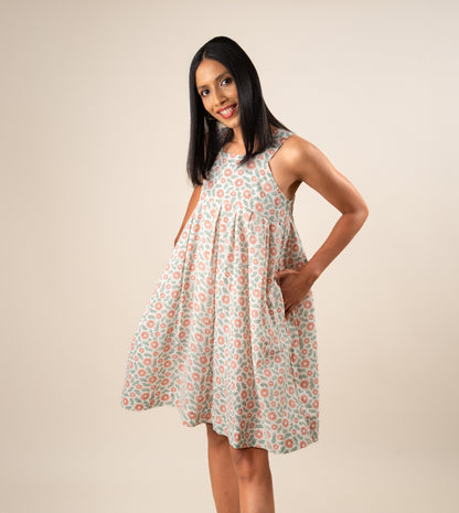 Hana Dress • Strawberry Floral