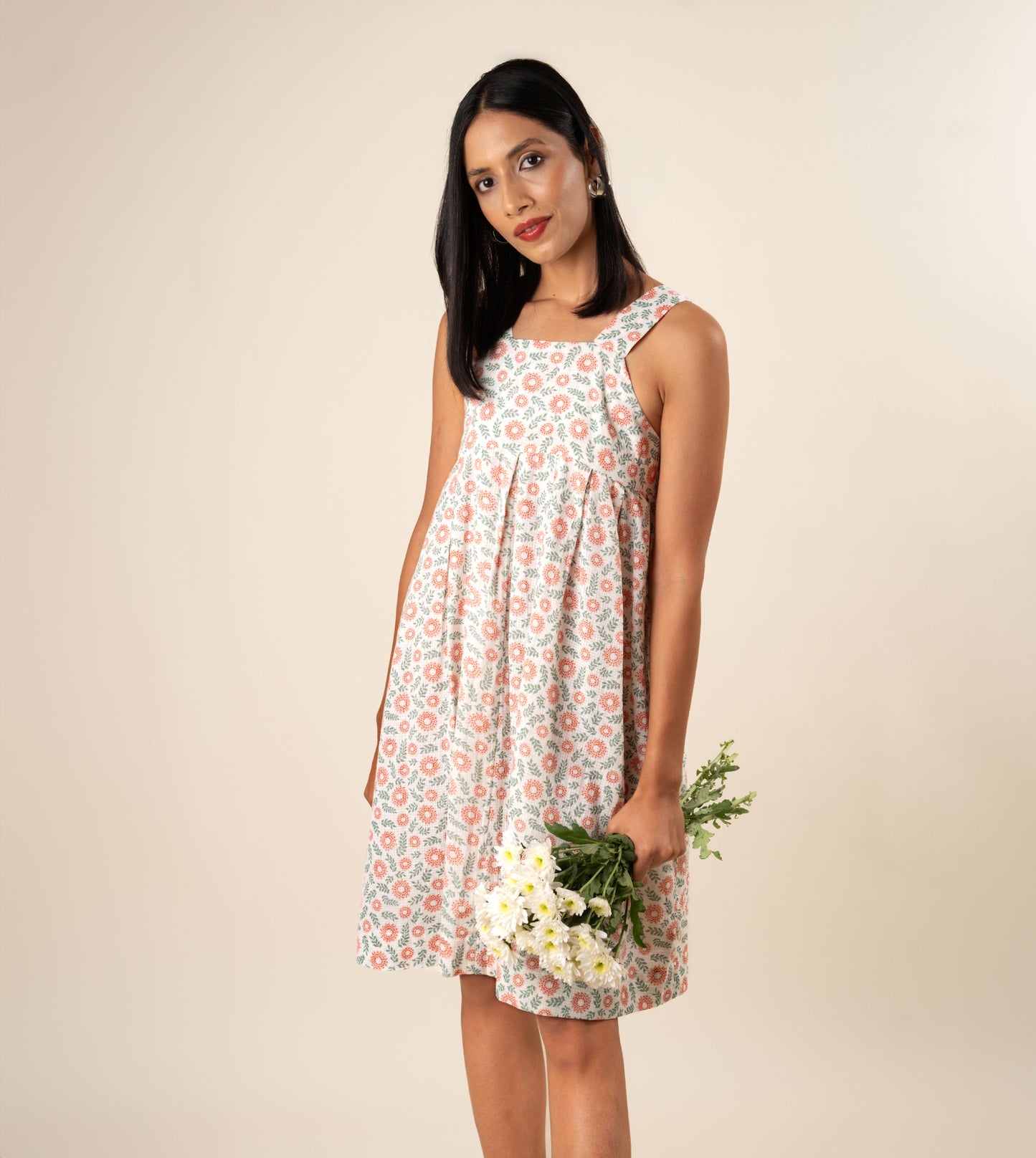 Hana Dress • Strawberry Floral