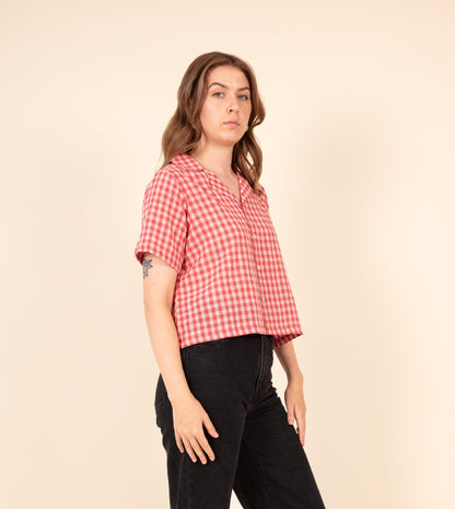 Rin Top • Gingham