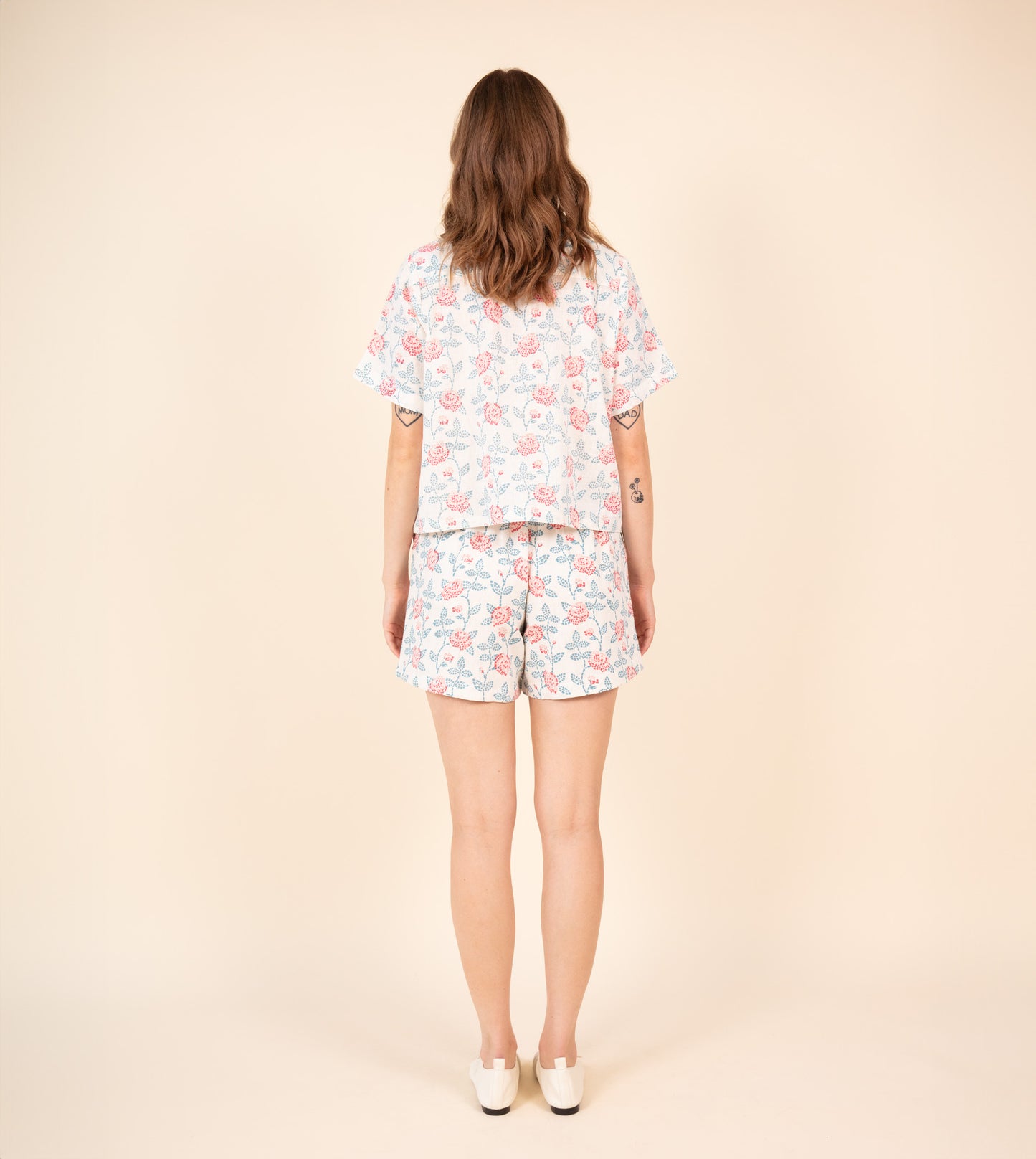 Ren Shorts • Rose Mosaic