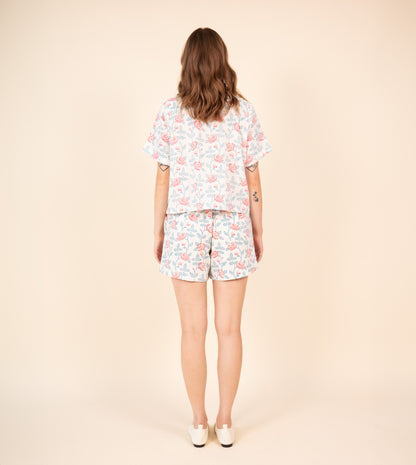 Ren Shorts • Rose Mosaic