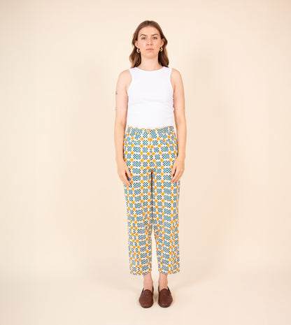 Emi Pants • Star Gingham