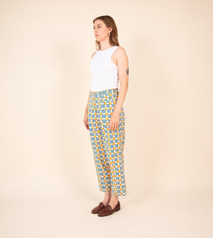 Emi Pants • Star Gingham