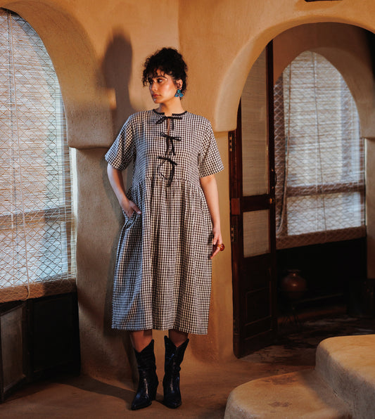 Jemma Dress • Half Cent Gingham