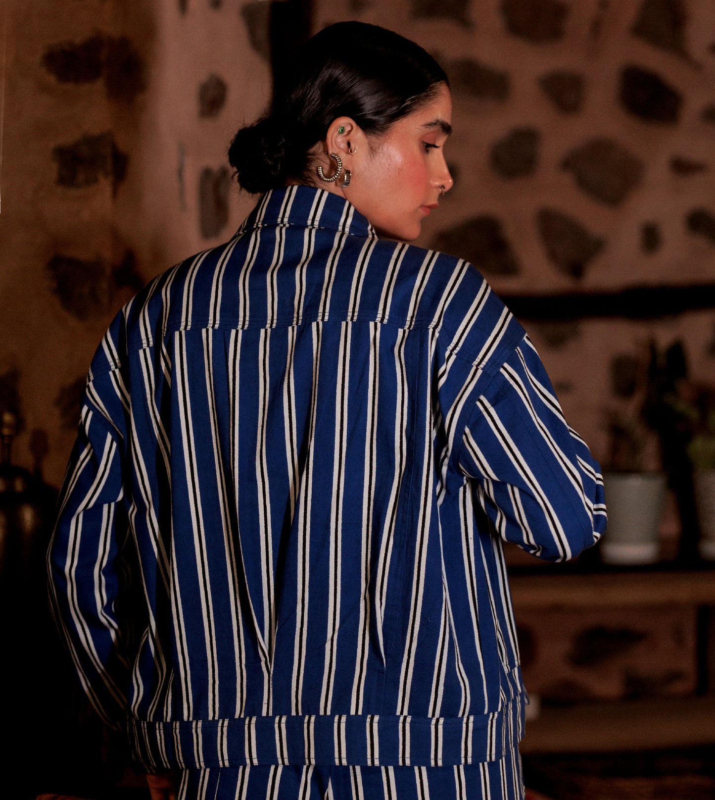 Poppy Jacket • Double Stripe