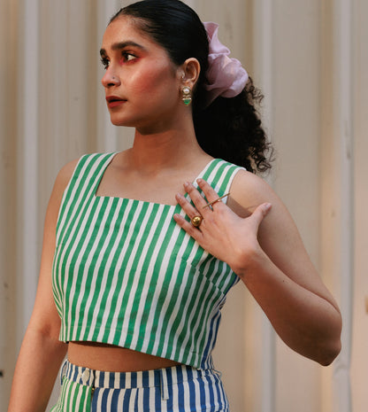 Mei Top • Dual Stripes