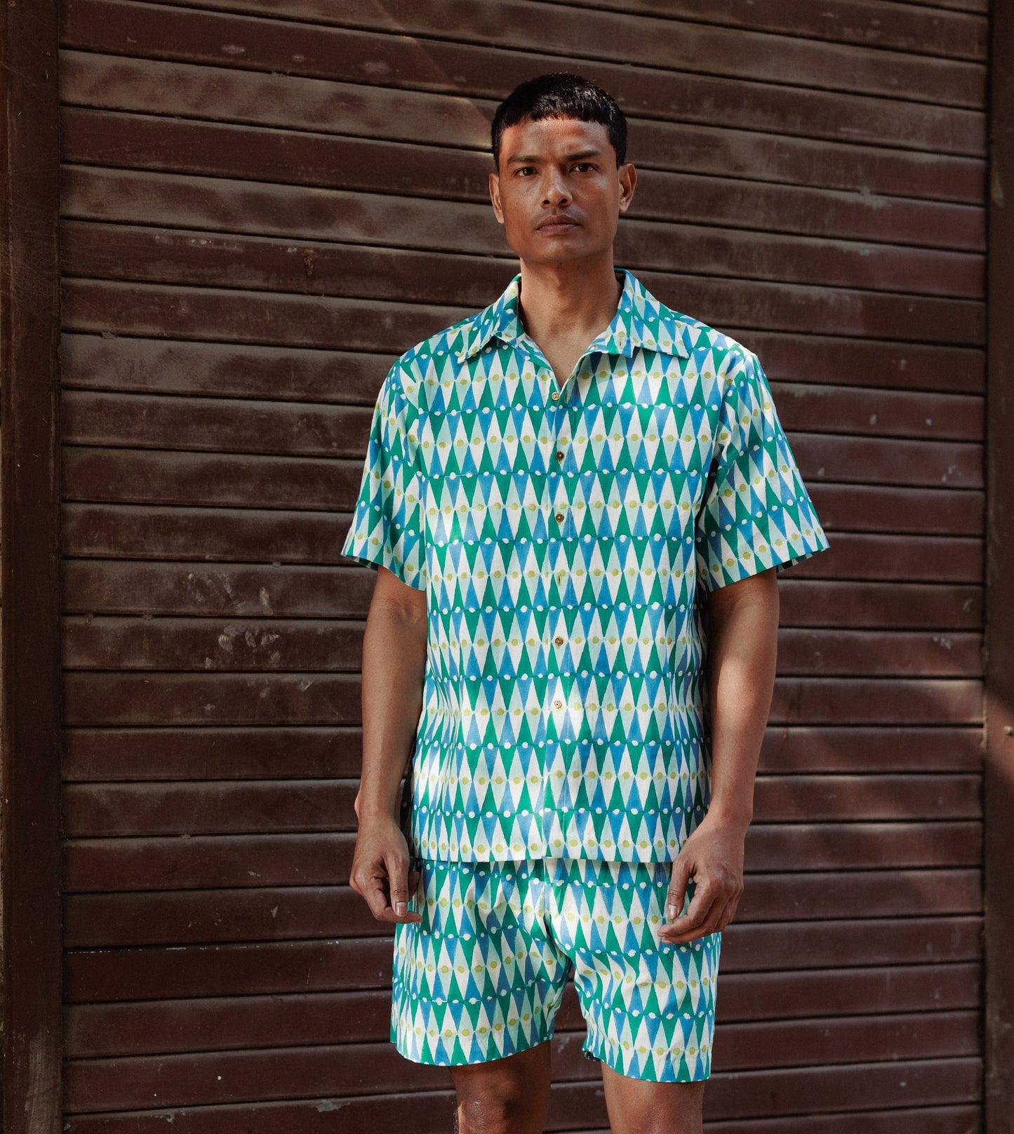 Arka Shirt • Harlequin