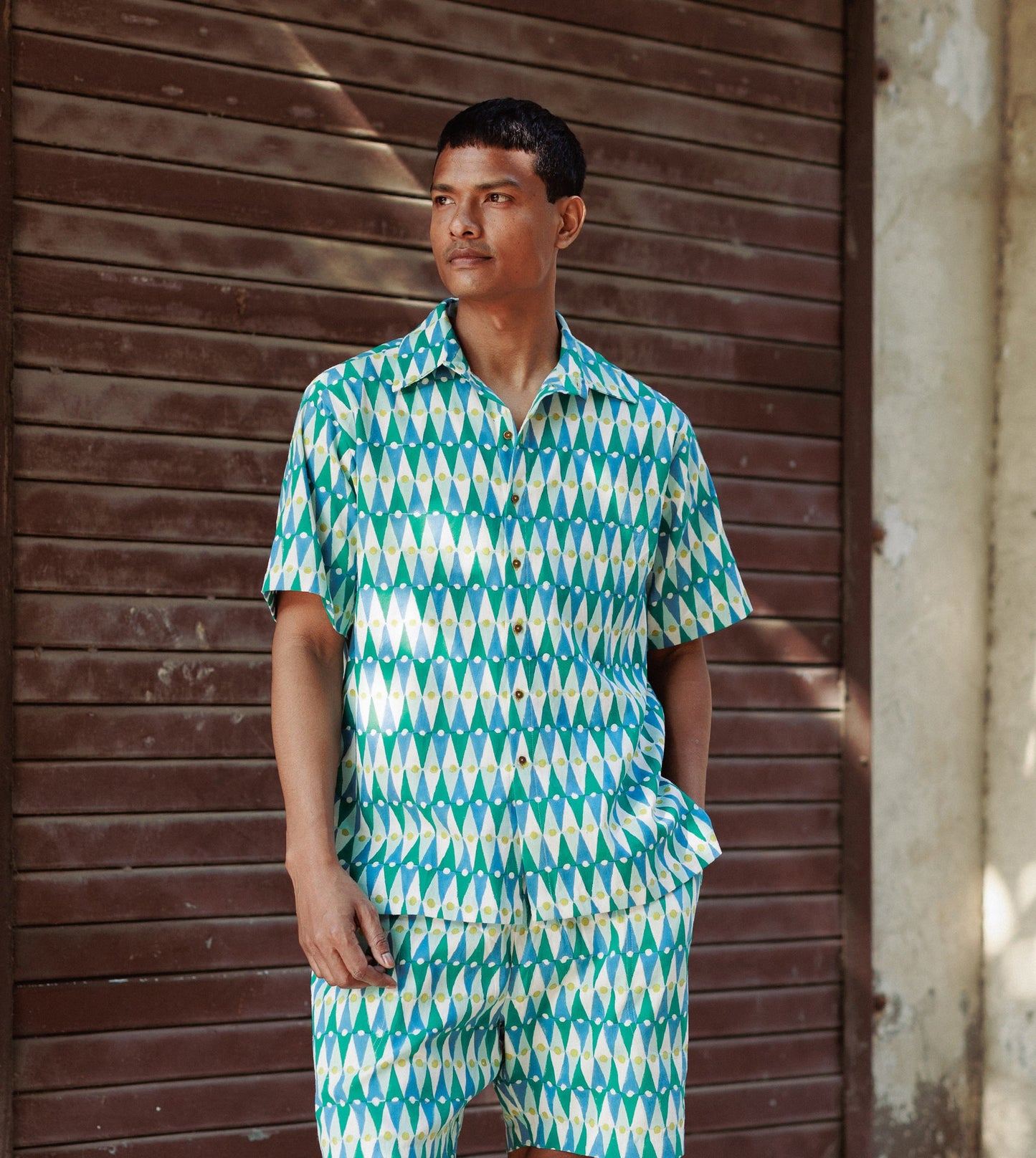 Arka Shirt • Harlequin