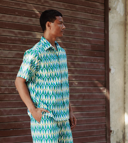 Arka Shirt • Harlequin