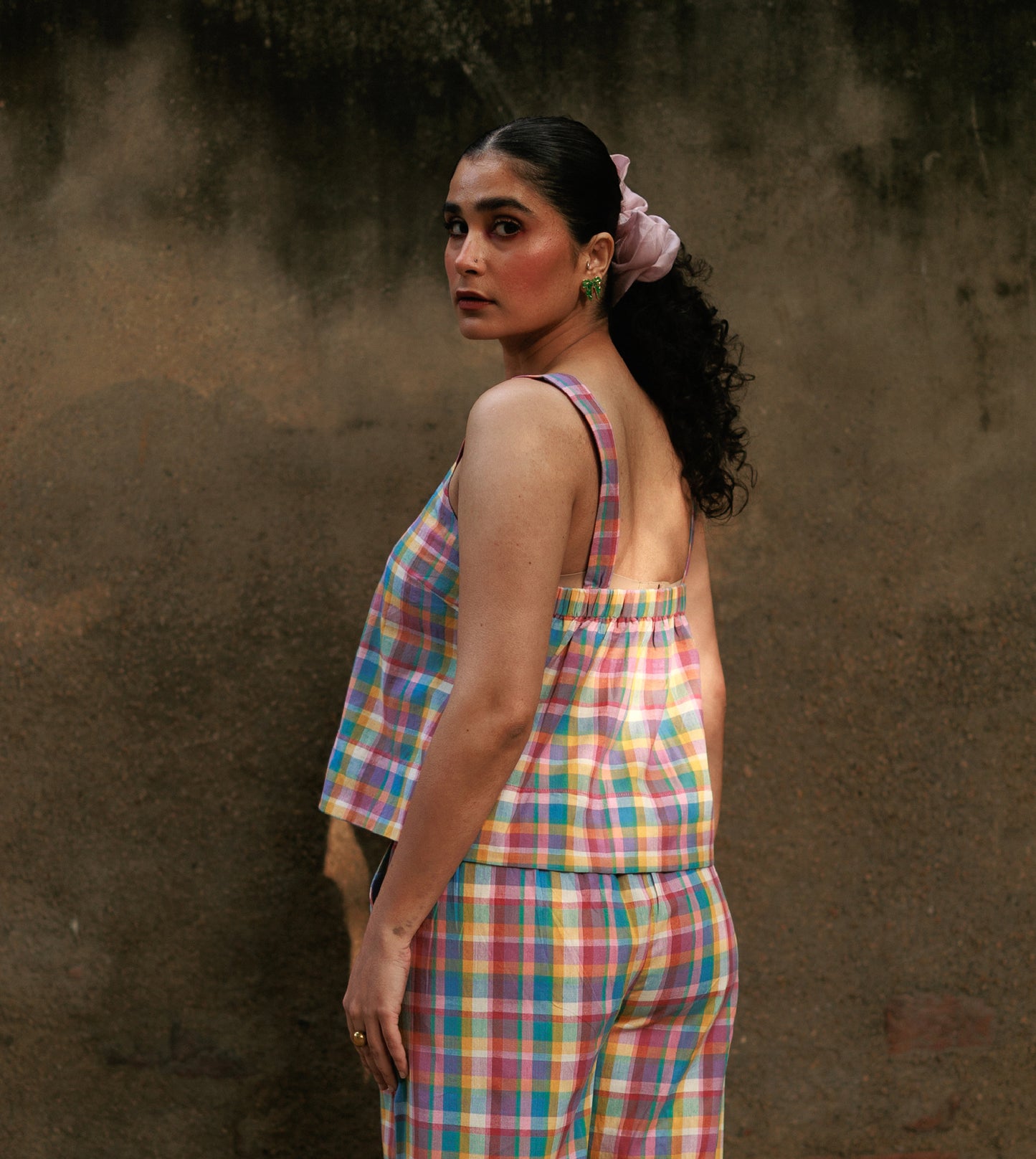 Quincy Top • Candy Plaid