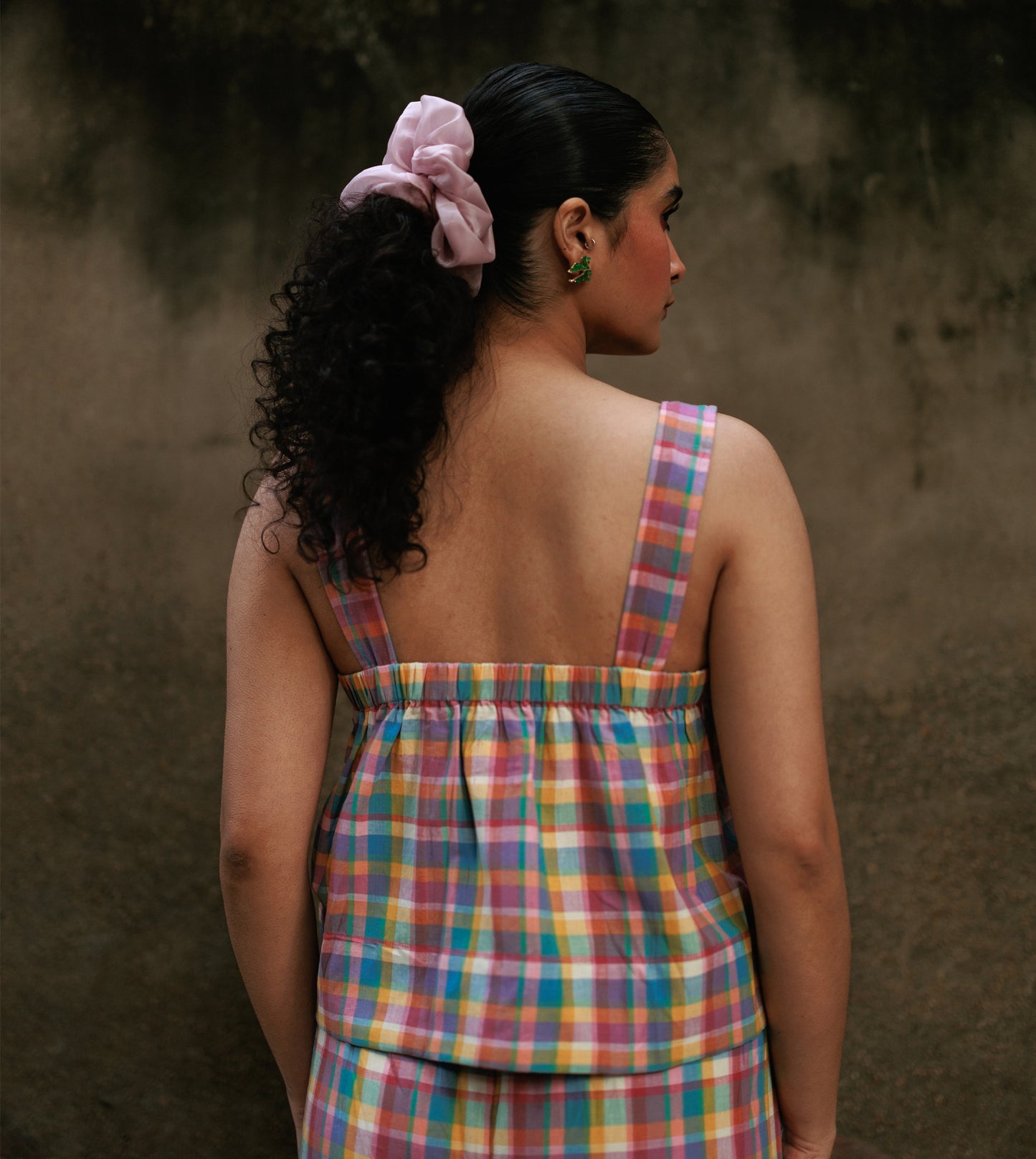 Quincy Top • Candy Plaid