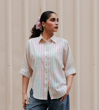 Hudson Shirt • Playful Stripes