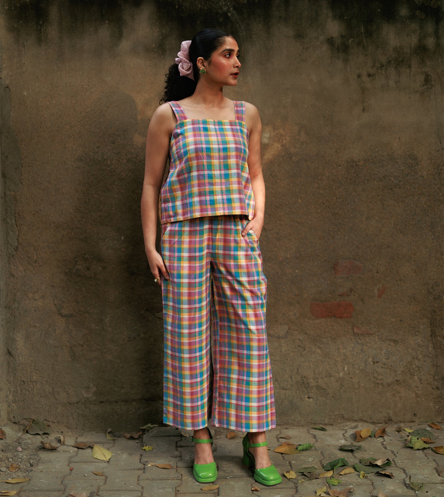 Astrid Pants • Candy Plaid