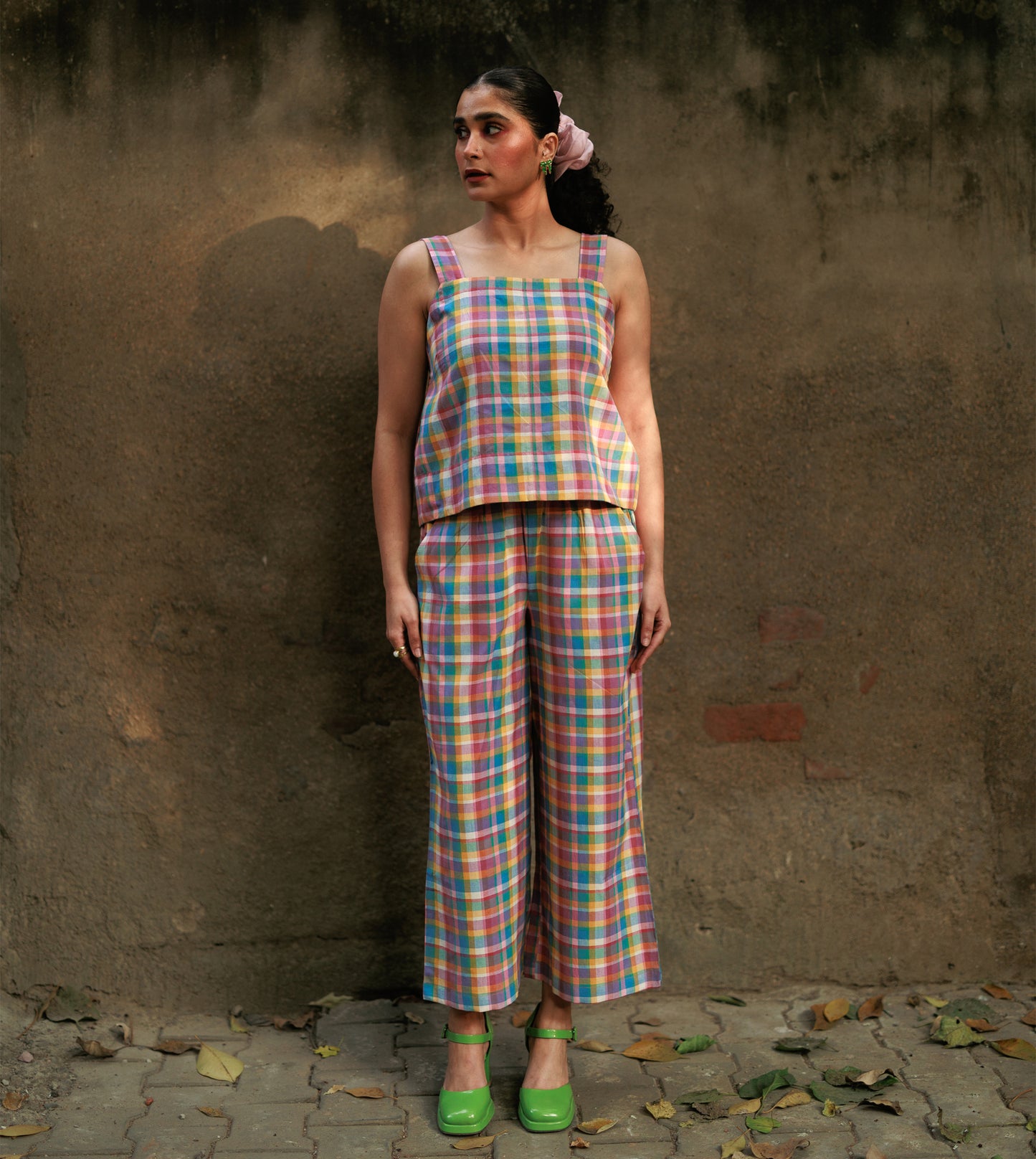 Astrid Pants • Candy Plaid