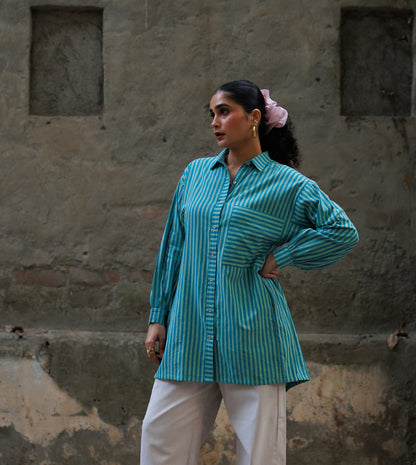 Soho Shirt • Two Tone Stripe