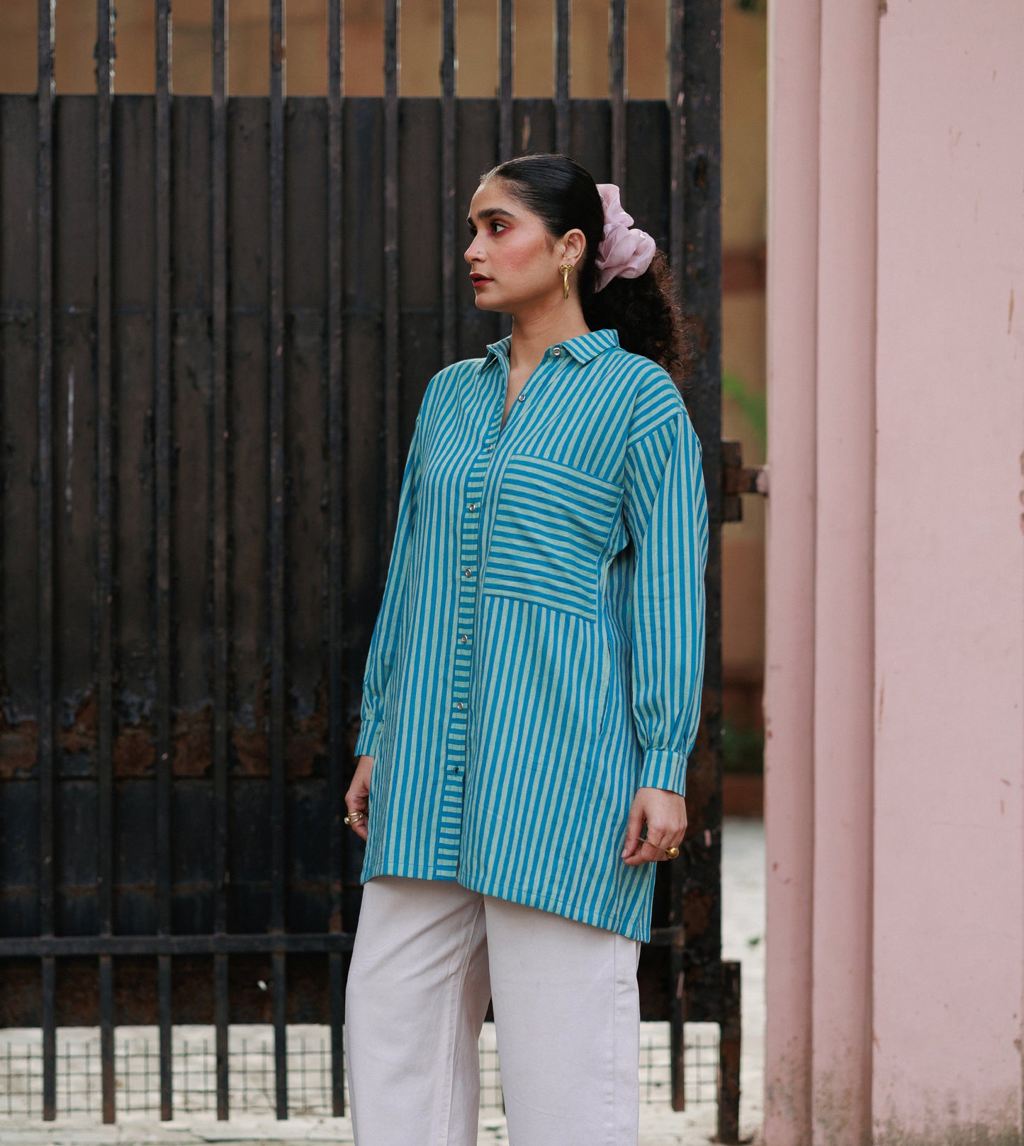 Soho Shirt • Two Tone Stripe