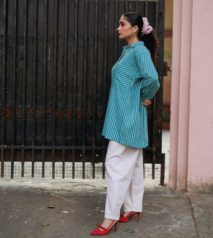 Soho Shirt • Two Tone Stripe