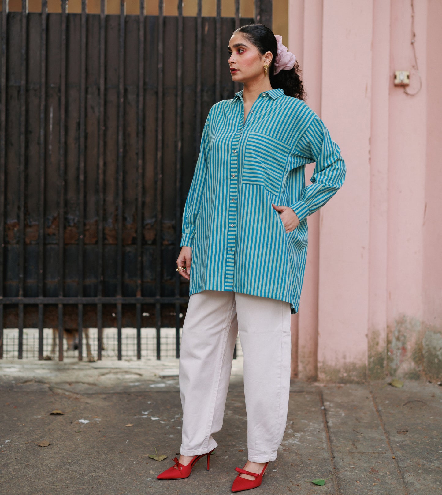 Soho Shirt • Two Tone Stripe