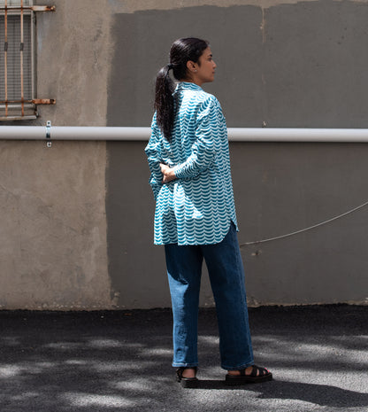 Roxy Shirt • Crescent Blue
