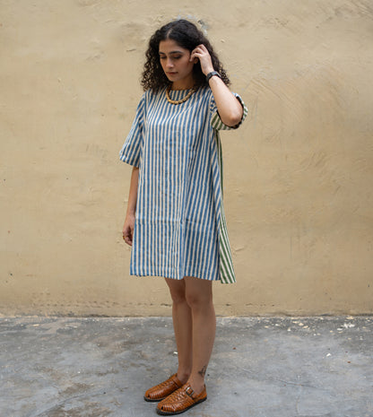 Jun Dress • Dual Stripes