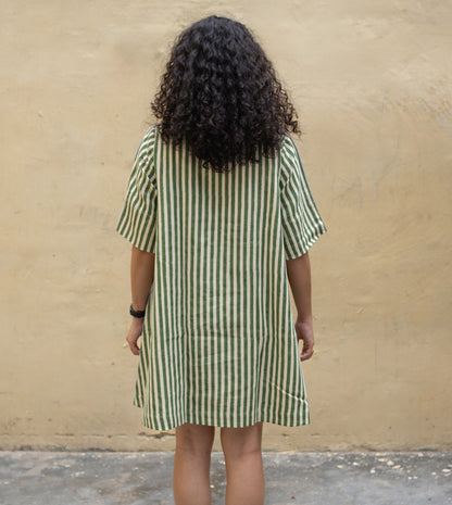 Jun Dress • Dual Stripes